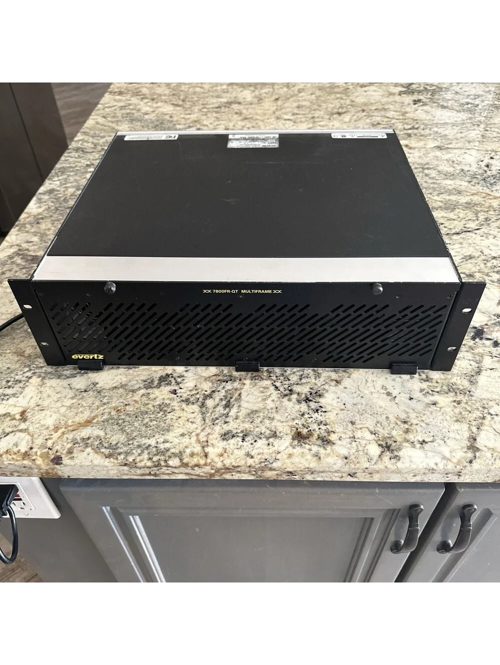 Evertz 7800FR-QT 3U Rack-Mountable Quiet Multiframe FAST SHIPPING